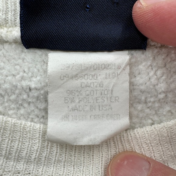 Vintage Jansport Spellout Sweatshirt Mens XL White - Picture 4 of 9